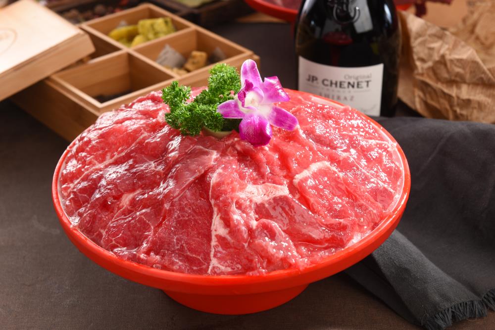 雪花牛肉片